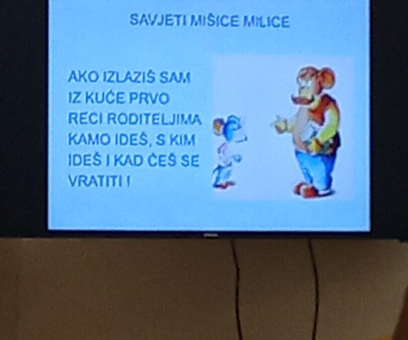 Radionice Crvenog križa u PŠ Hromec