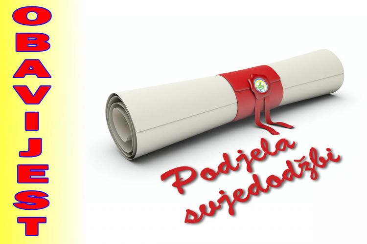 Podjela svjedodžbi!