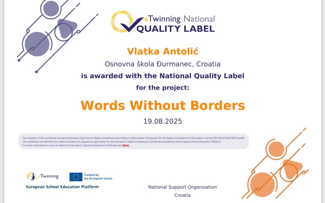 Nacionalne oznake kvalitete za eTwinning projekte