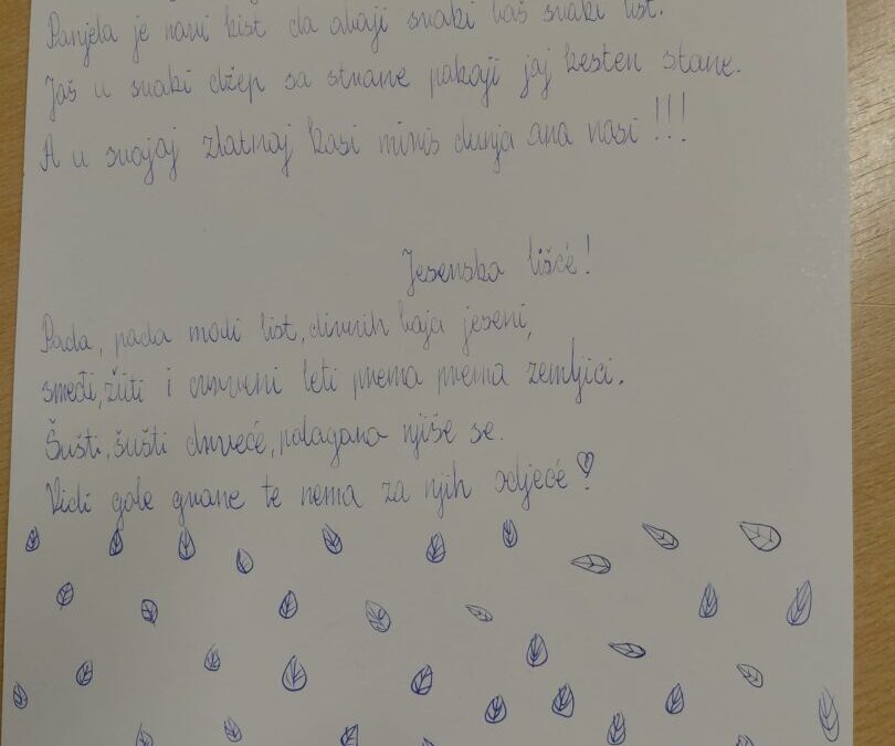 Jesen – Produženi boravak