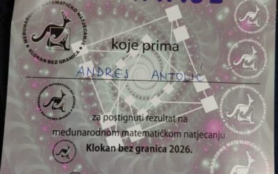 Klokan bez granica – rezultati