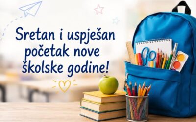 Obavijest o prvome danu nastave