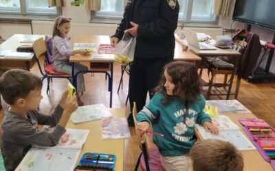 Prvašići uče kako biti sigurni u prometu